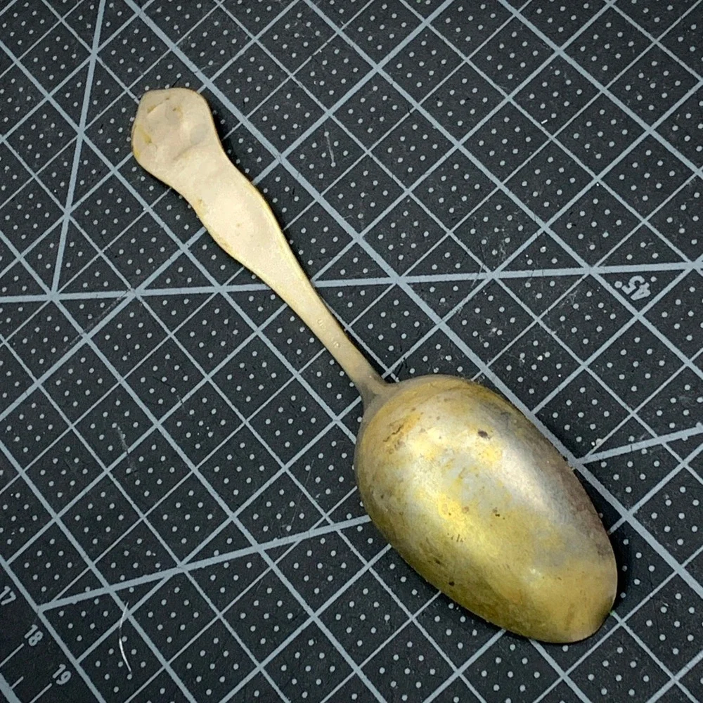 Antique Heroic Crew Merrimac Lt. Hobson Rear‎ Admiral Sampson Spoon